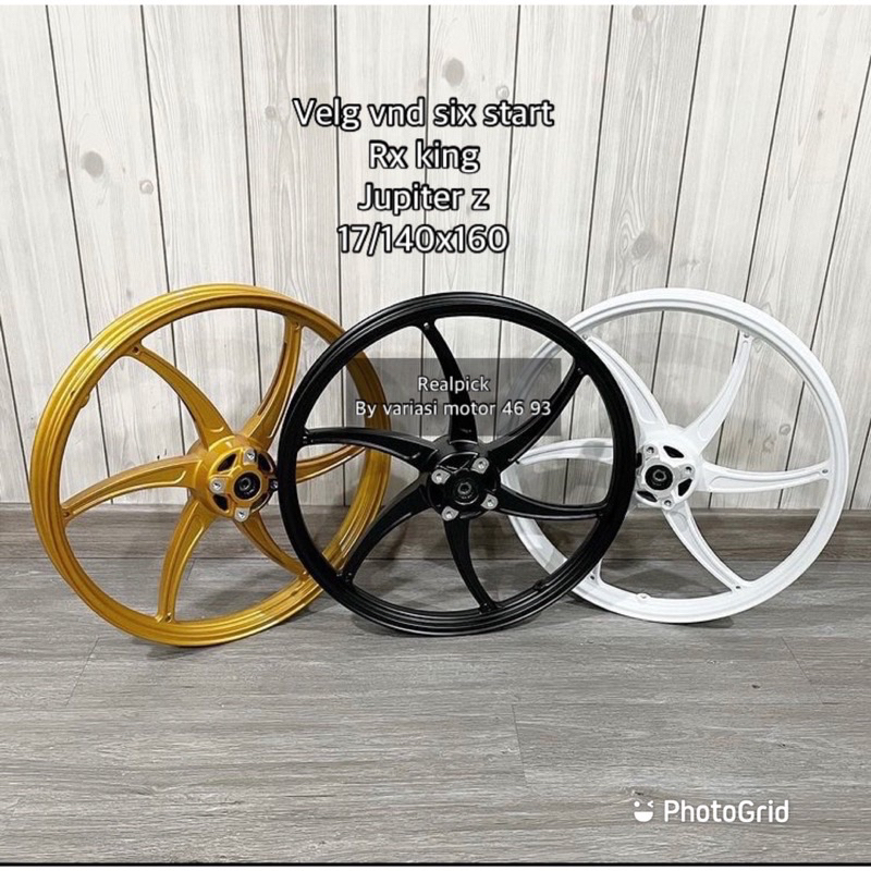 velg vnd six start jupiter z f1zr vega zr velg jupter z f1zr vega zr vnd six start original vnd