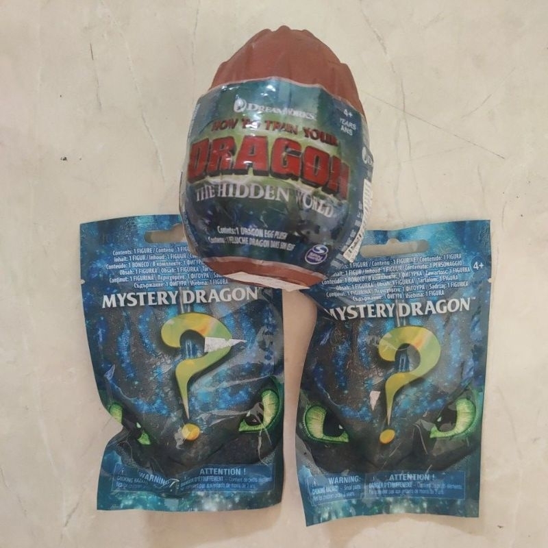 how to train your dragon mystery figure egg