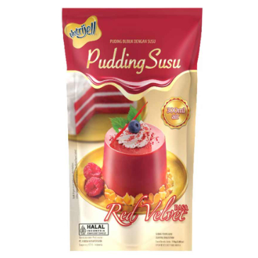 

Pudding Nutrijel Red Velvet 110gr/ Pudding Susu Red Velvet/ Puding Red Velvet/ Red Velvet Pudding