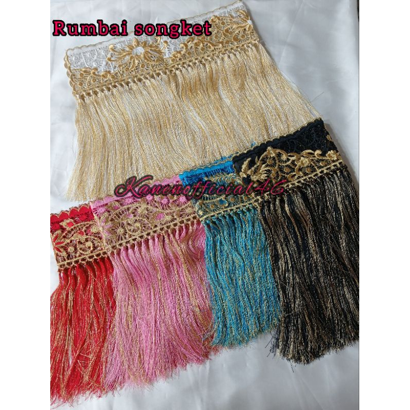 RENDA RUMBAI BORDIR SONGKET PALEMBANG TENUN BATAK ULOS