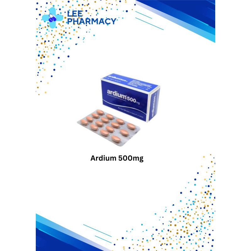 ARDIUM 500 MG