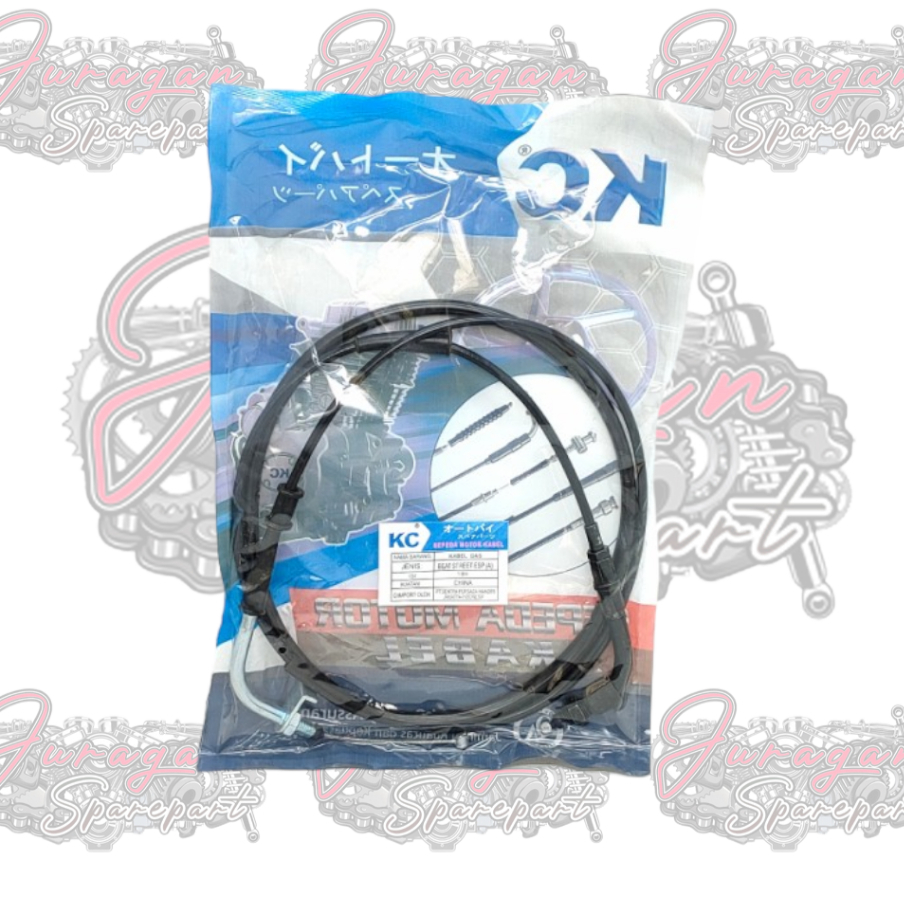 Kabel Tali Gas Beat Street Esp (K81) (A) Atas Motor Merk Kc Premium