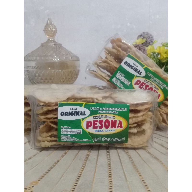 

keripik tempe pesona khas oleh2 malang kemasan 150gr