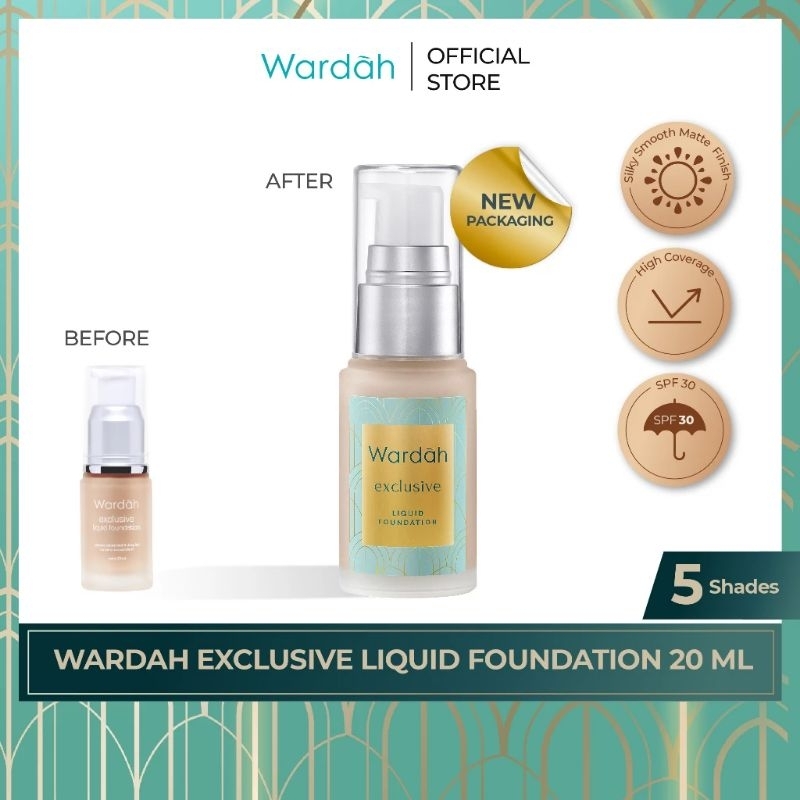 Exclusive Liquid Foundation Wardah / Wardah Liquid Exclusive Original