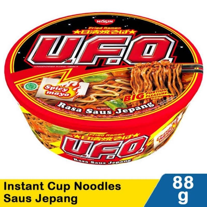 

ufo instant cup noodles saus jepang 88g