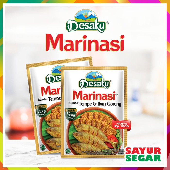 

Desaku Marinasi Bumbu Tempe & Ikan Goreng 15 gr