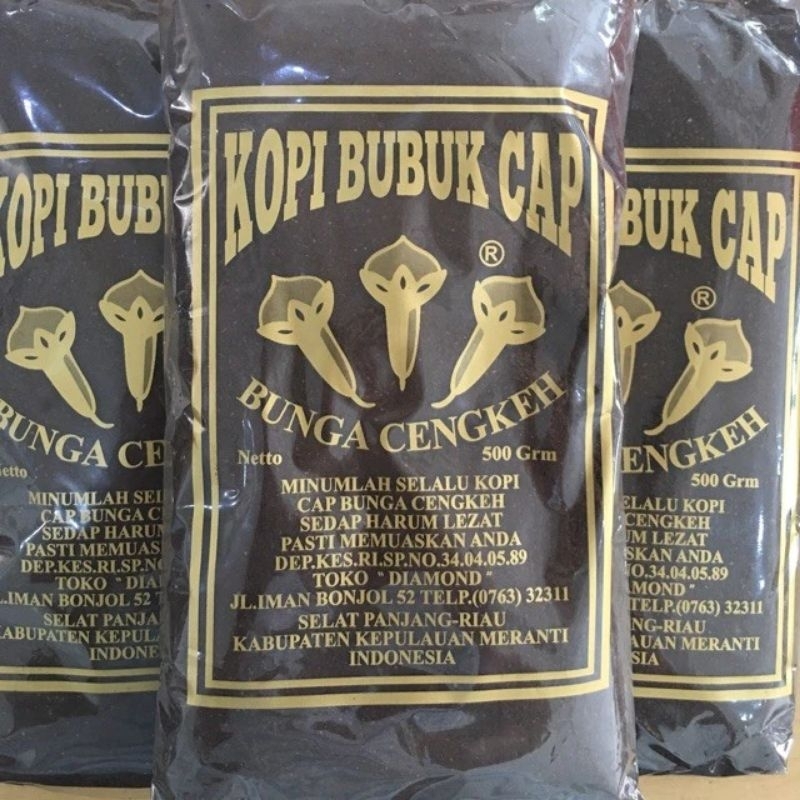 

Kopi Bubuk Cap Cengkeh asli Selatpanjang