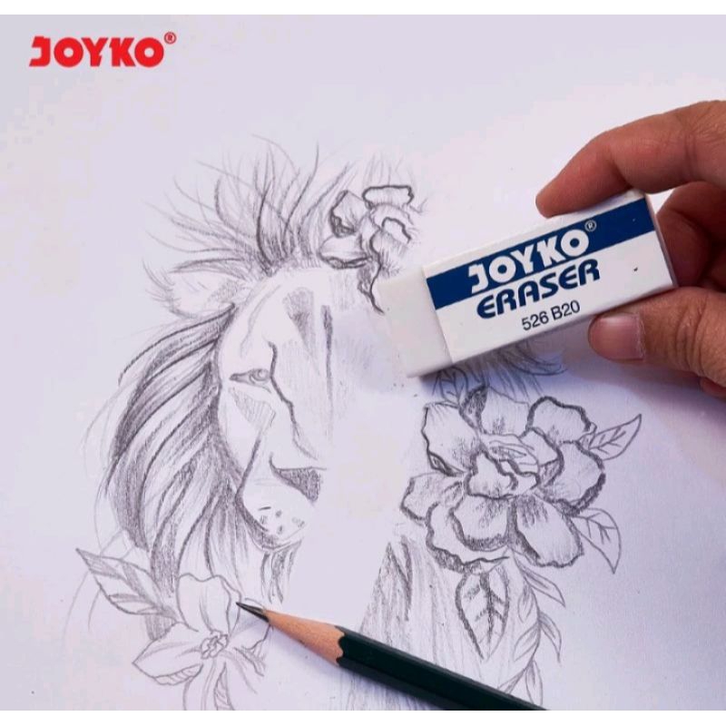 

Penghapus besar warna putih Joyko