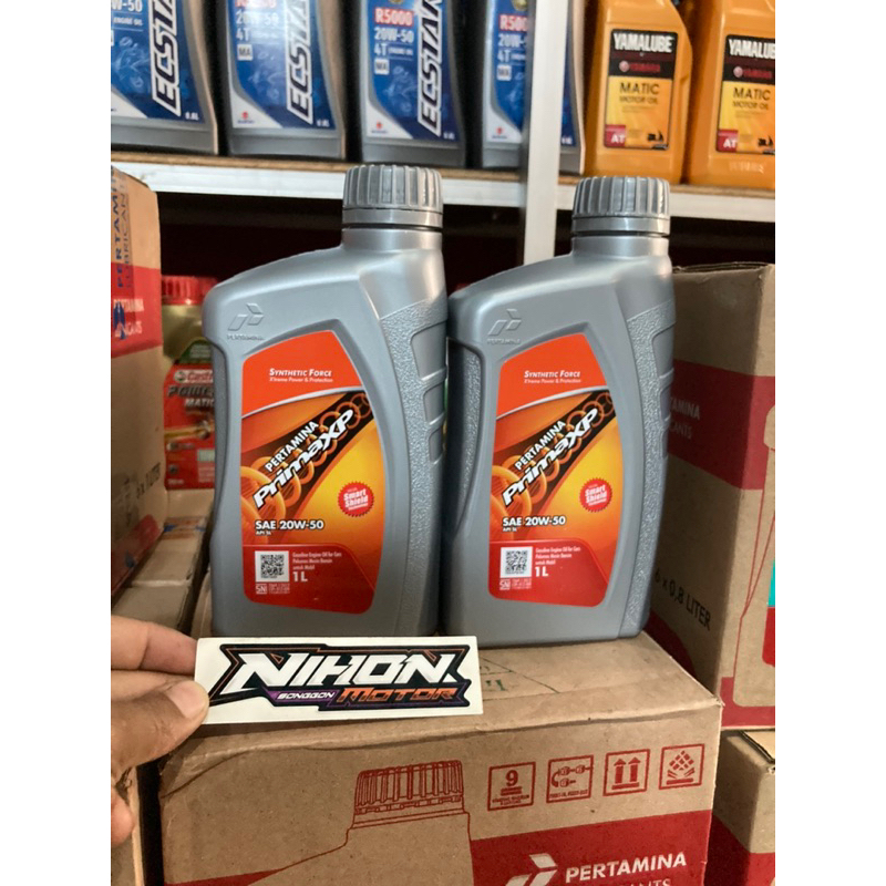 OLI PERTAMINA PRIMA XP 1L ORIGINAL