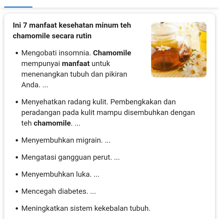 

(((((((Bunga Teh Chamomile premium (import) teh detox 50g