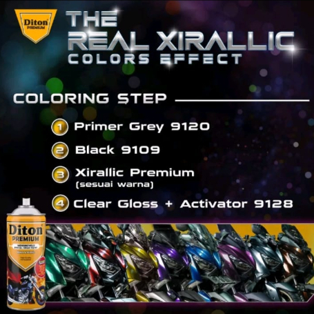 DITON PREMIUM Xirallic - Violet Fire XP 9404***