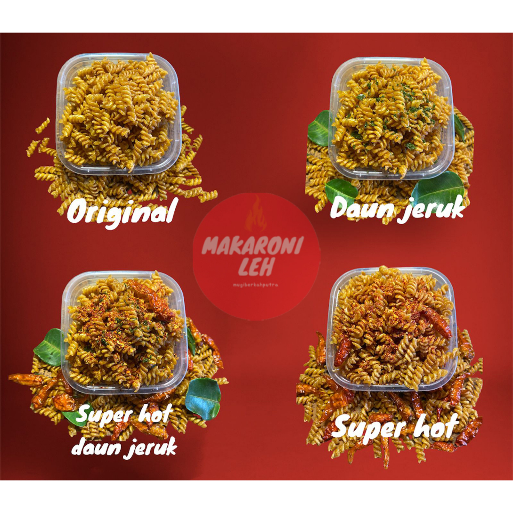 

MAKARONI SPIRAL KEMASAN BOX MAKARONILEH 1000gram / 1Kg