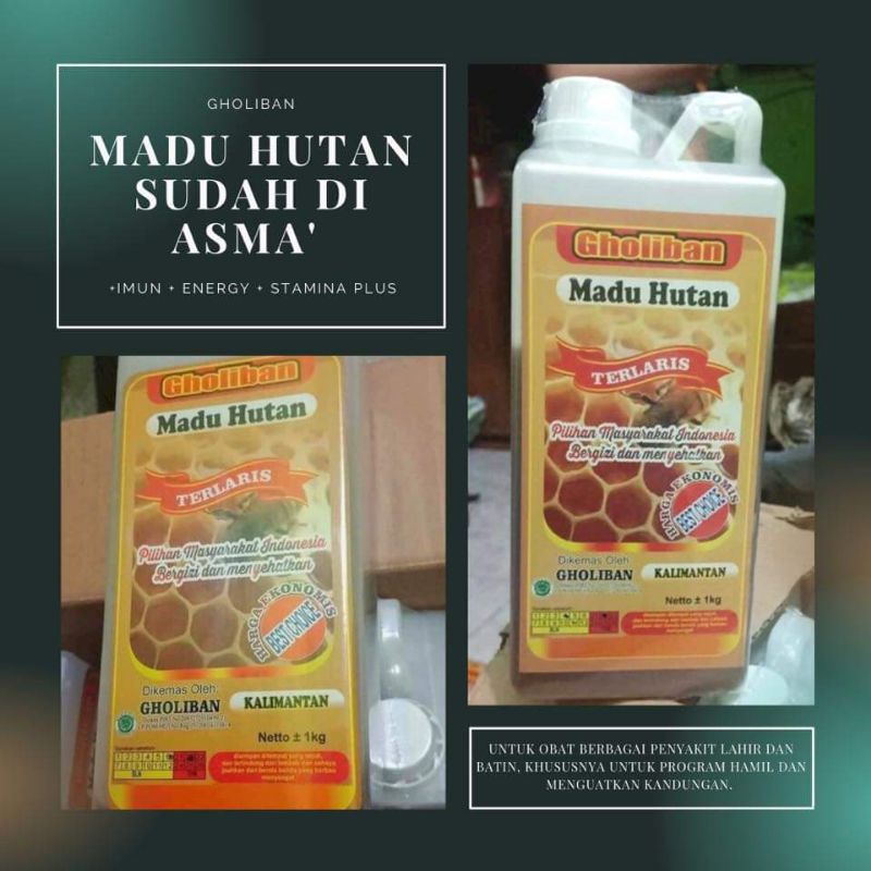 

BEST SELLER MADU ASLI HUTAN KALIMANTAN!! GHOLIBAN- MADU TERBAIK