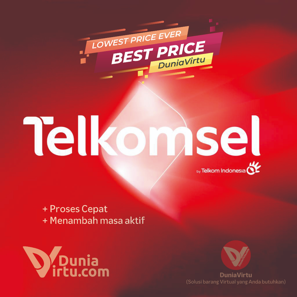 Pulsa Telkomsel 100 Ribu (Menambah Masa Aktif)