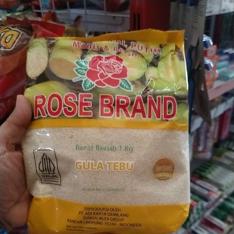 

Rose brand Gula kristal putih 1 kg