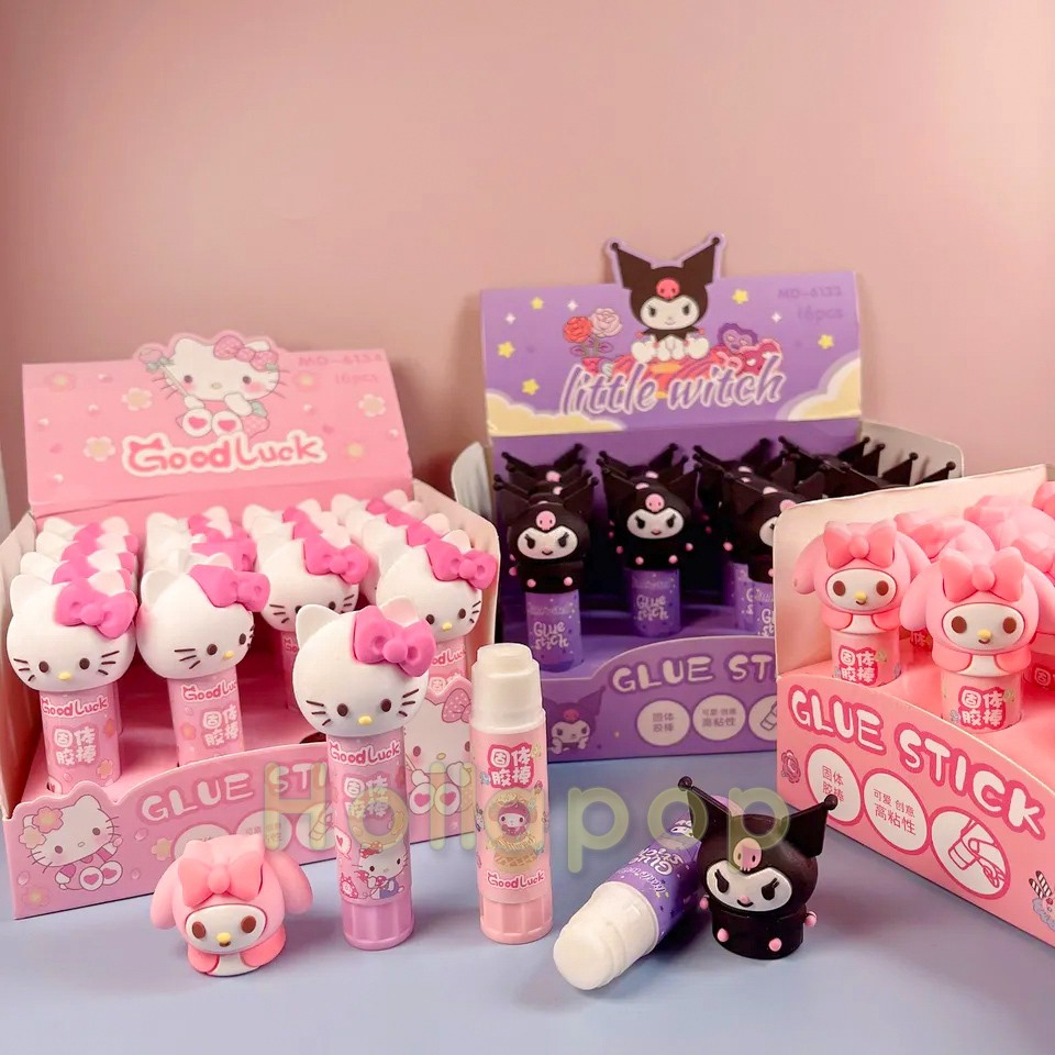 

Hop Lem Stick Kuromi Hello Kitty My Melody Head 8 Gr