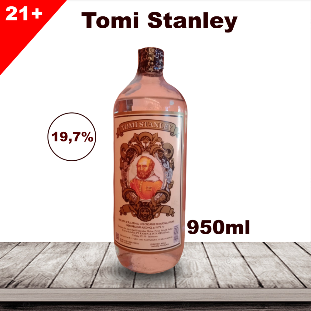 

Minuman JAMU SUPLEMEN BERSODA Tomi Stanley 950ml