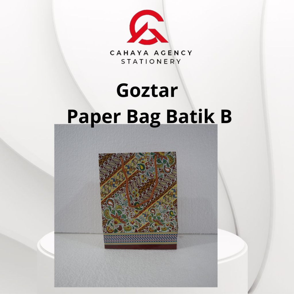 

Paper Bag B Goztar Motif Batik (Random)