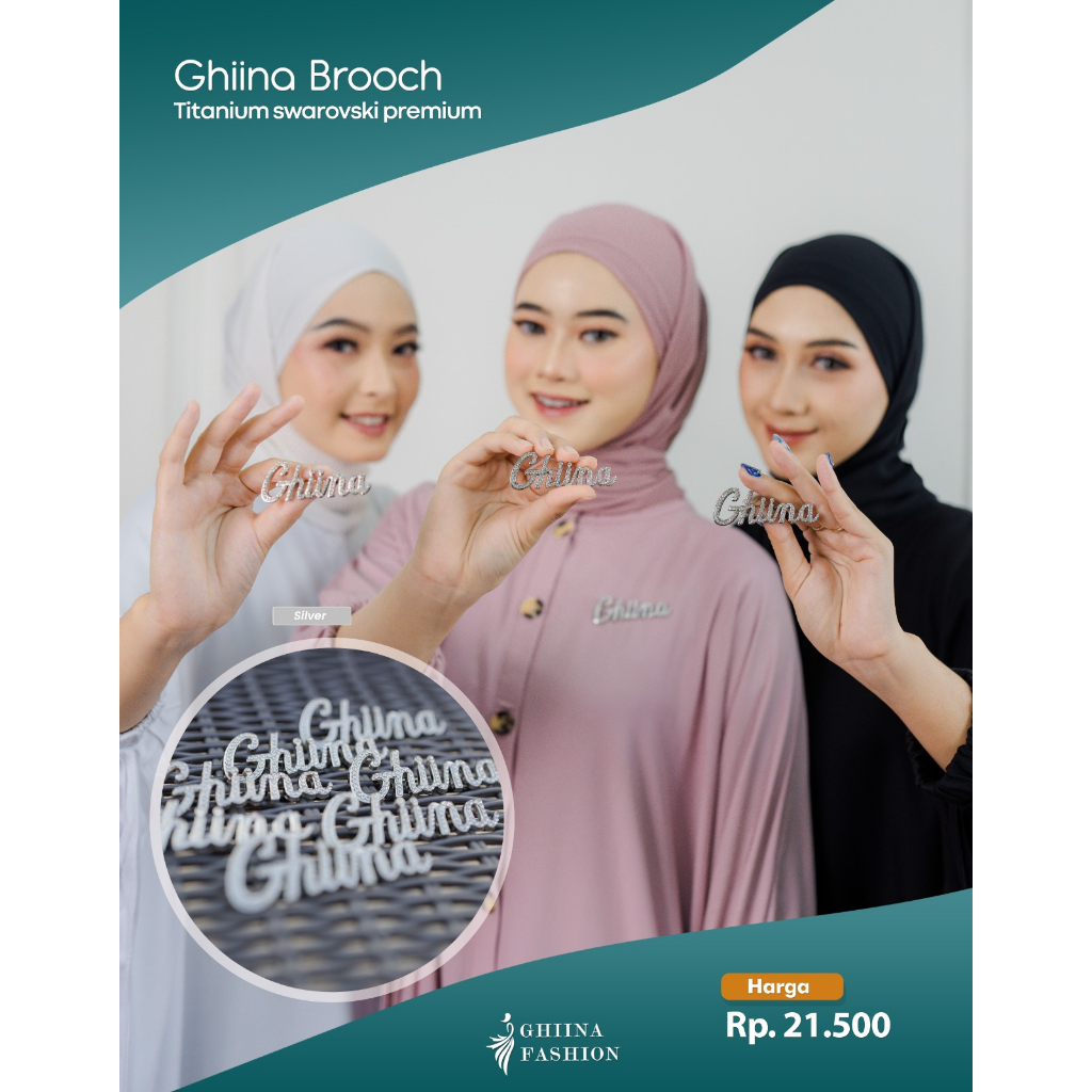 GHIINA BROOCH BY GHIINA FASHION