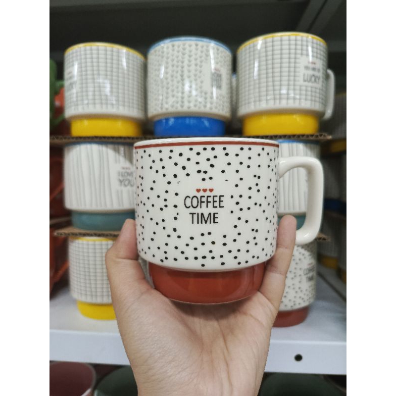 mug/cangkir keramik susun / stacking mug