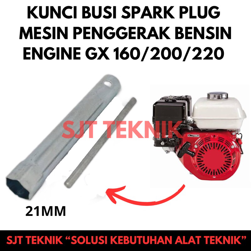 Kunci busi mesin gx mesin penggerak engine serbaguna gx 160 gx 200 gx 220 kunci busi sparkplug mesin