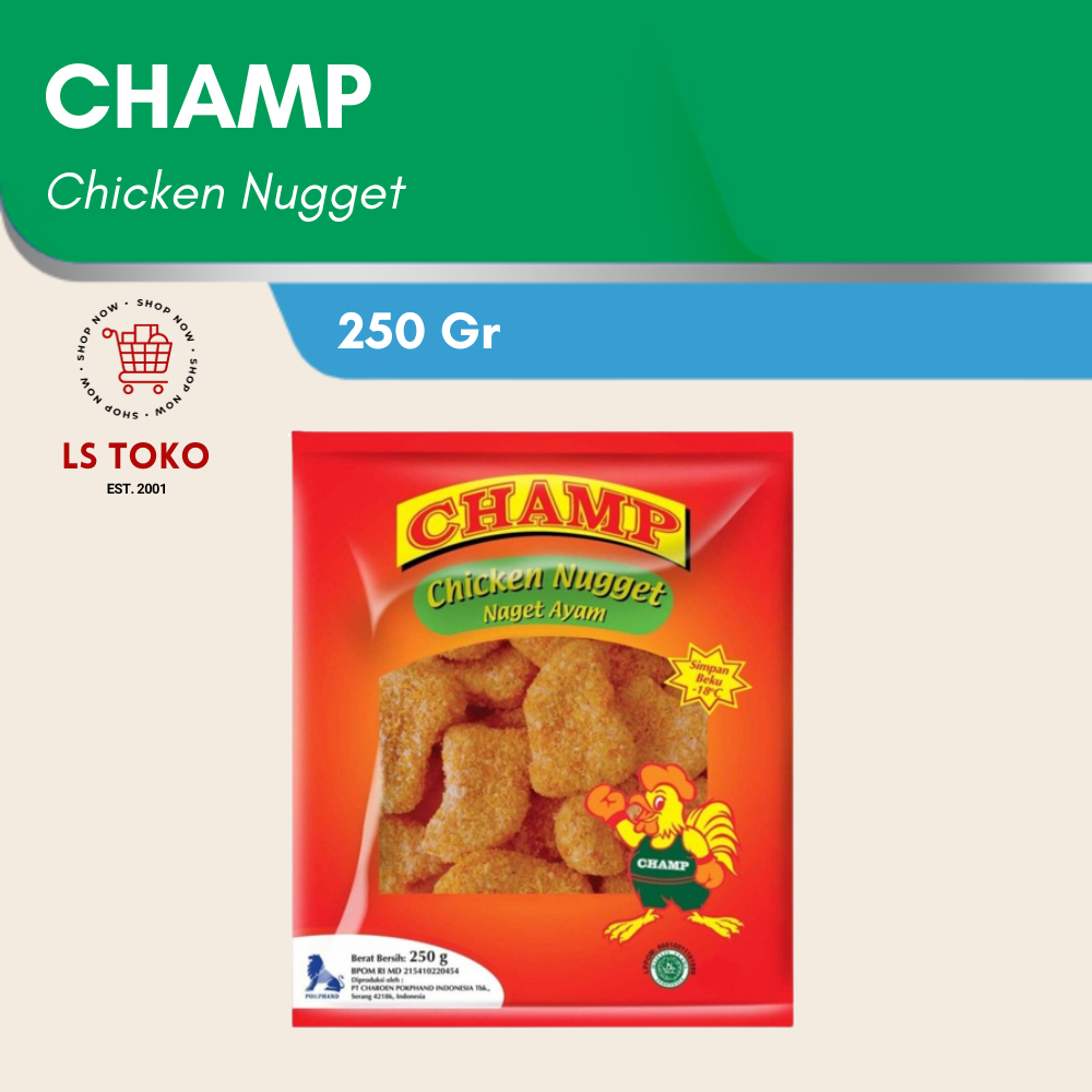 

CHAMP Chicken Nugget 250 Gr