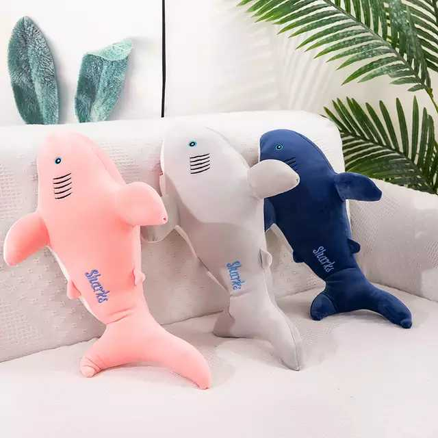 Boneka Ikan Hiu Baby Shark Jumbo Besar Pinkfong Mainan Boneka Hiu Ikea Paus Martil Murah Besar SNI
