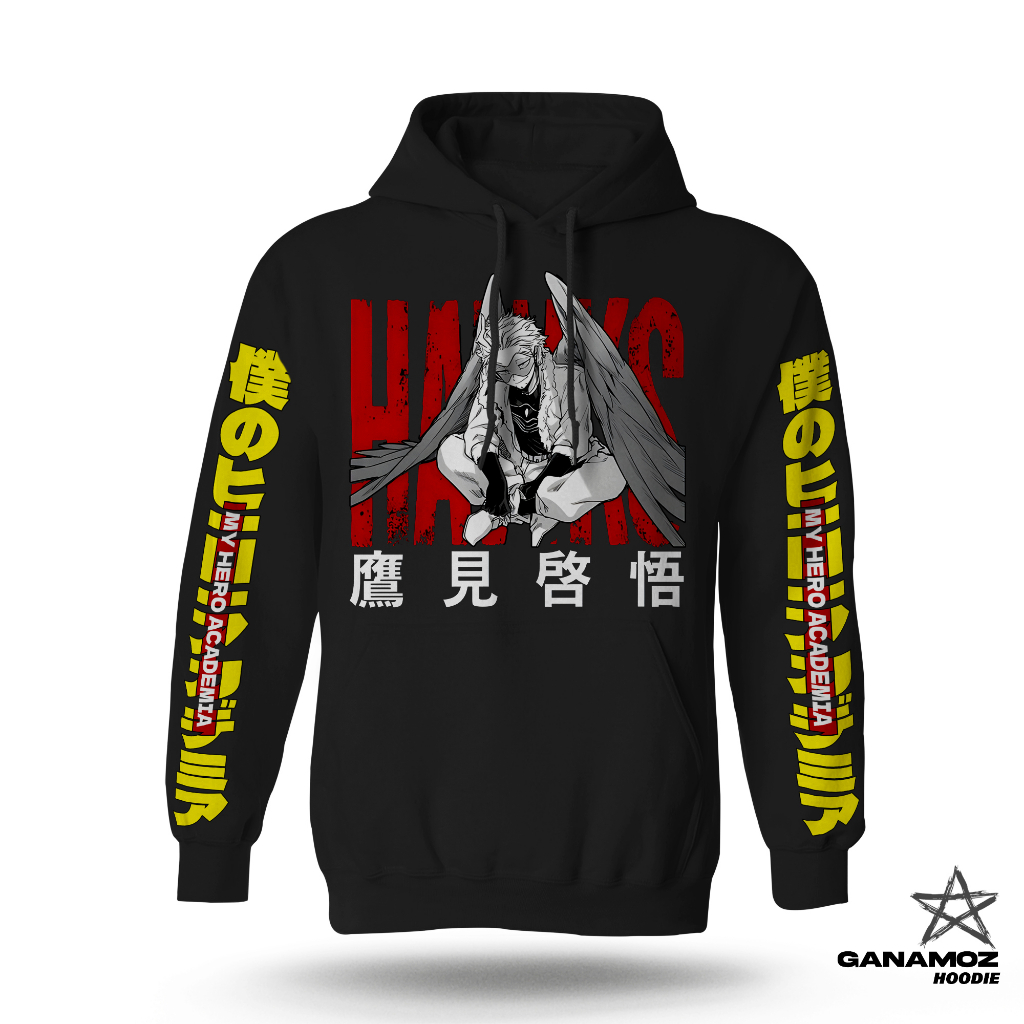 GANAMOZ Hoodie Anime My Hero Academia HAWK Prostreet Hoodie Distro | Sweater | Sweatshirt | Jaket Pr