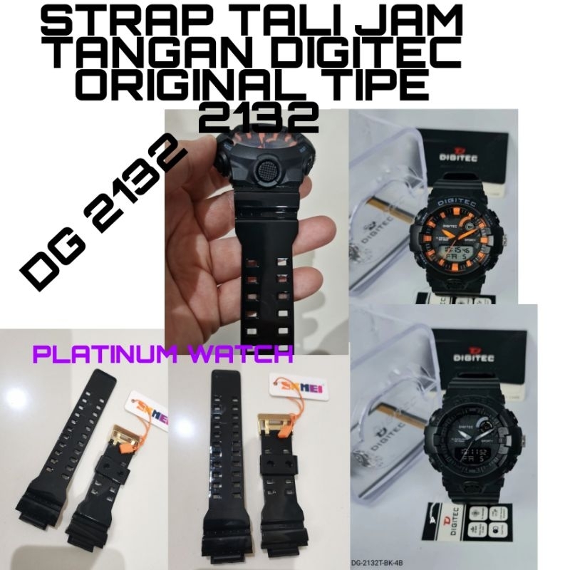 STRAP TALI JAM TANGAN ORIGINAL DIGITEC 2132 DG 2132 DG STRAP TALI JAM TANGAN ORIGINAL- 2132