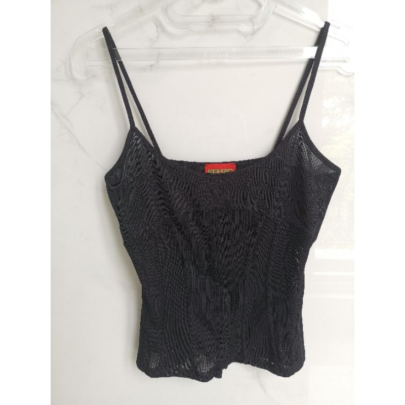 authentic kenzo corset detailed Tank top