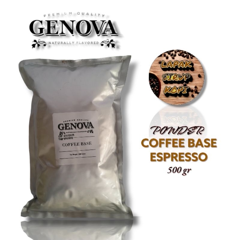 

Genova - Coffee base espresso 500gr - kopi bubuk espresso