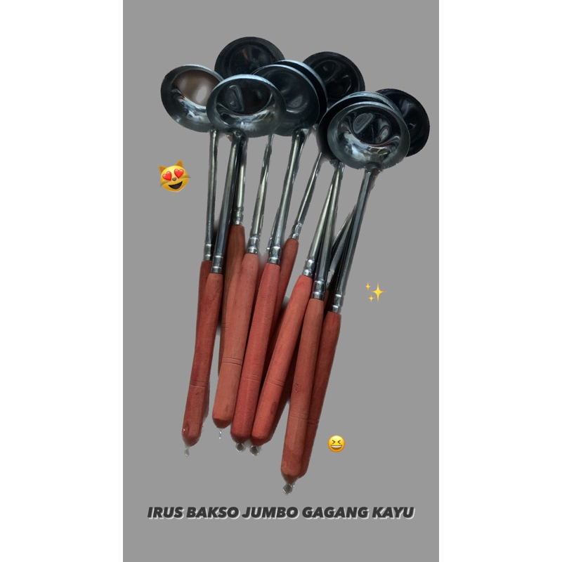 irus bakso jumbo dan irus bakso kecil