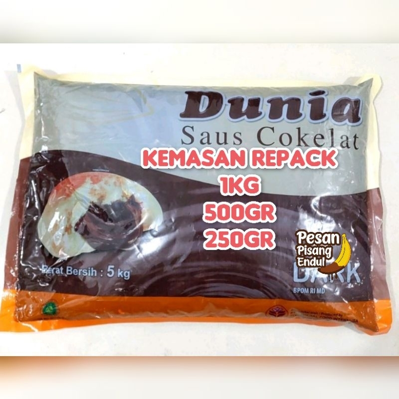 

Selai Coklat Pasta Filling Dunia (elmer) Repack 1KG