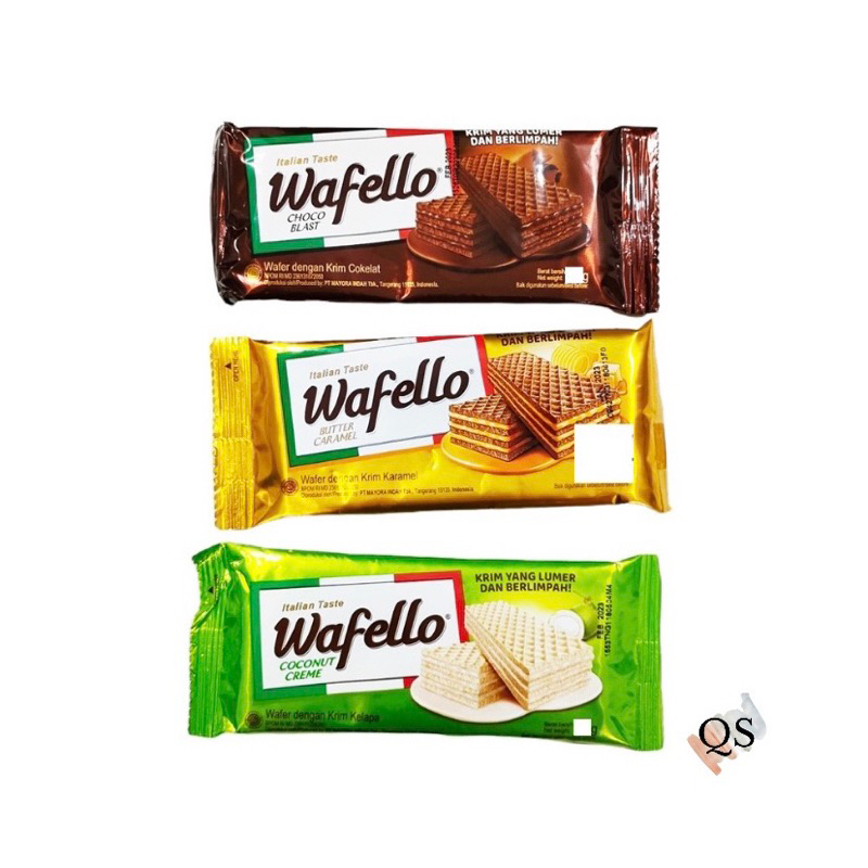

Roma Wafello wafer all varian 1Pack isi 10Pcs