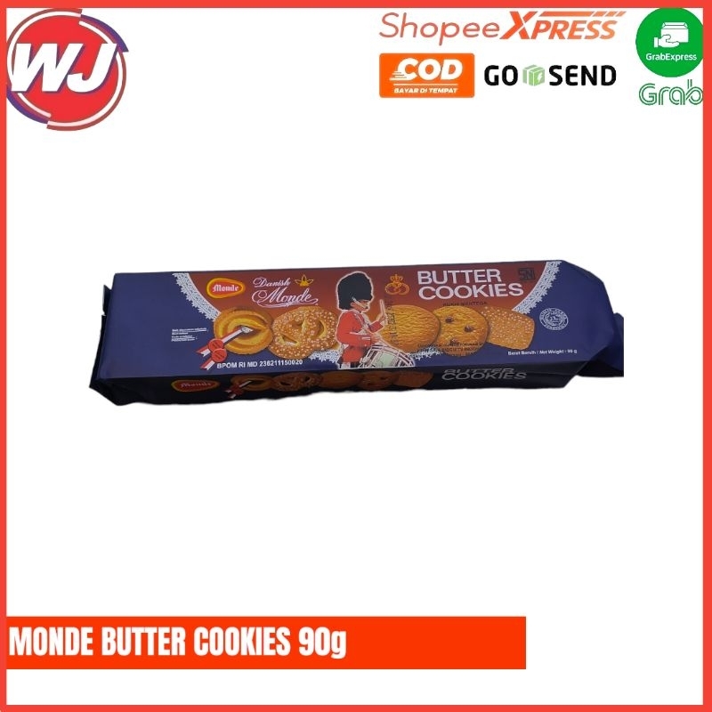 

MONDE BUTTER COOKIES 90g