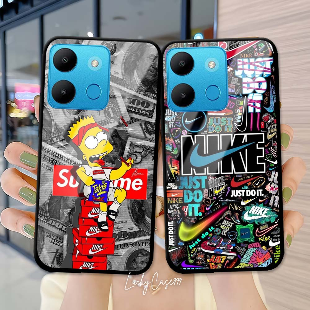 LS786 Softcase Kilau Infinix Smart 7 Smart 6 Ram 2 Ram 3 Smart 5 Softcase Kaca Akrilik Infinix Smart