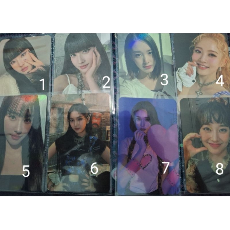 STAYC Photocard PC Sumin Sieun Isa Yoon J
