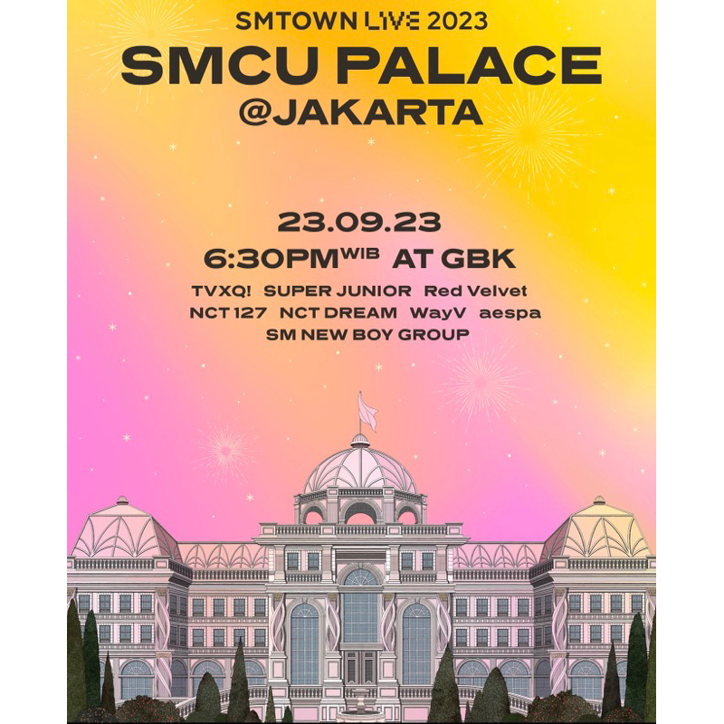 TIKET SMCU SMTOWN IN JAKARTA