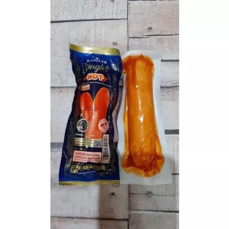 

Kanzler Sosis Single Hot 65 gr