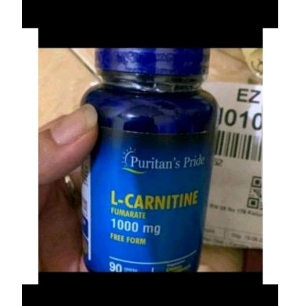 Puritans Pride L-Carnitine 1000mg Fumarete