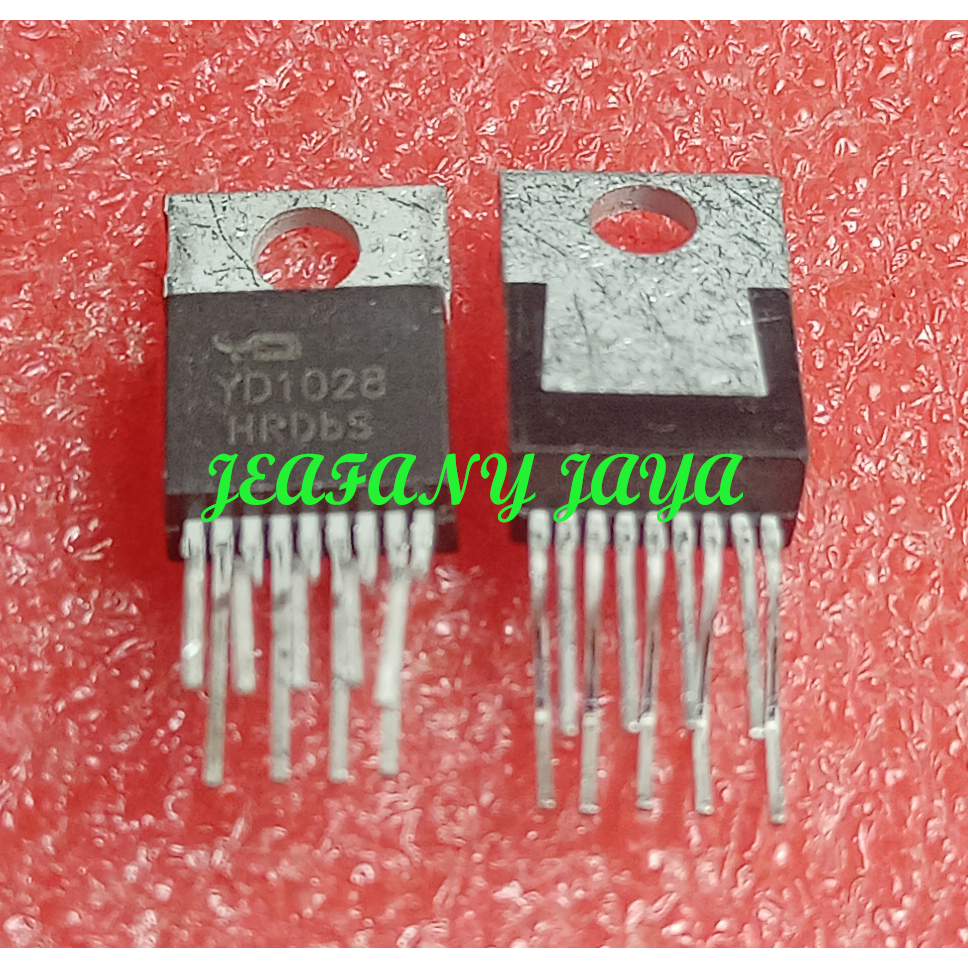 YD1028 YD1028 class-B dual output amplifier in a 9-lead single in-line (TO220Z9)