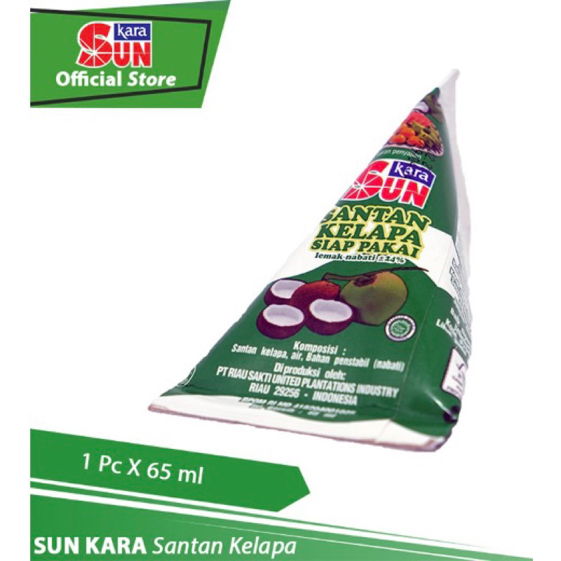 

Kara SUN Santan Kelapa Paket Hemat 4pcs x 65ml