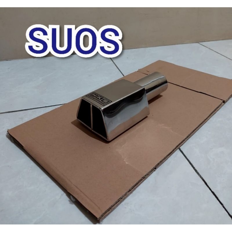 Knalpot SUOS trapesium suara Jetbus