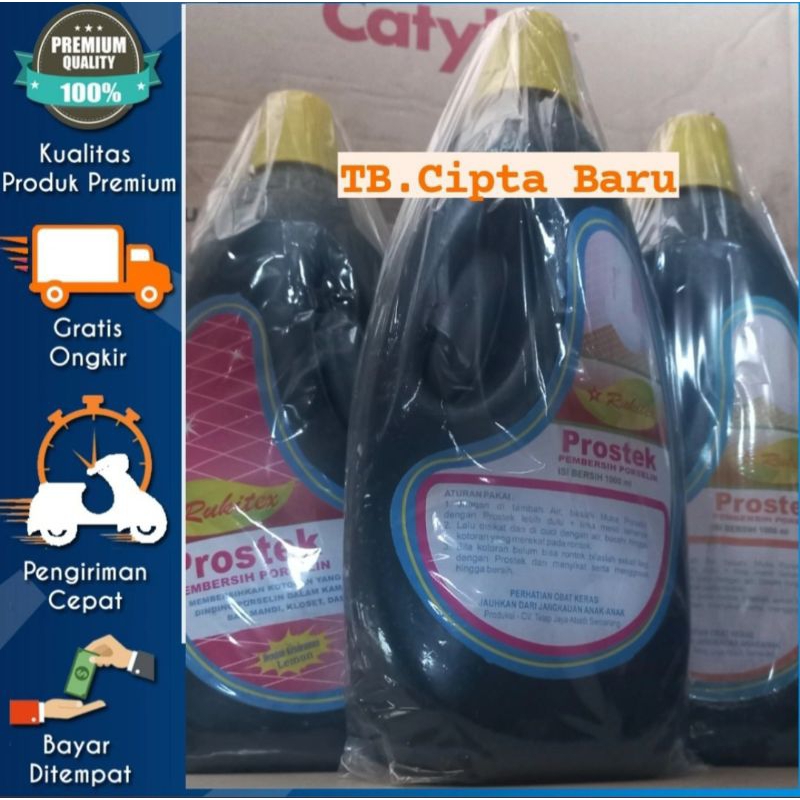 PROSTEK RUKITEX PEMBERSIH KAMAR MANDI/PORCELAIN 100% AMPUH MENGANGKAT KOTORAN/NODA