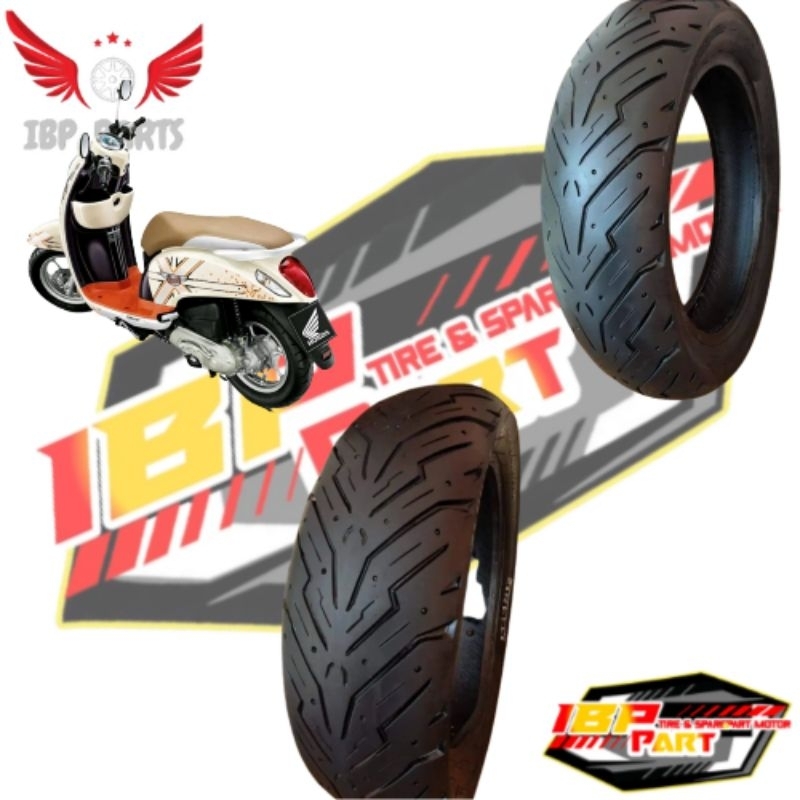 BAN DEPAN PIRELLI ANGEL SCOOPY UKURAN 100/70 RING 12 TUBELES