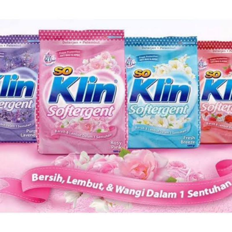 Soklin Detergen 770gr