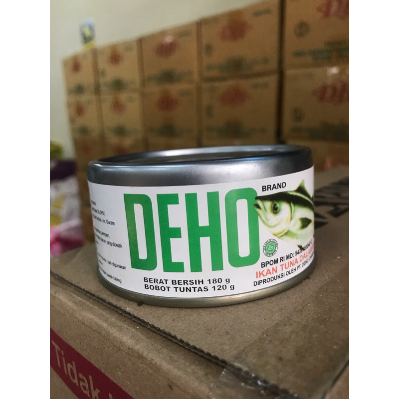 UMPAN PANCING-DEHO TUNA CHUNK IN OIL 180GR - GROSIR
