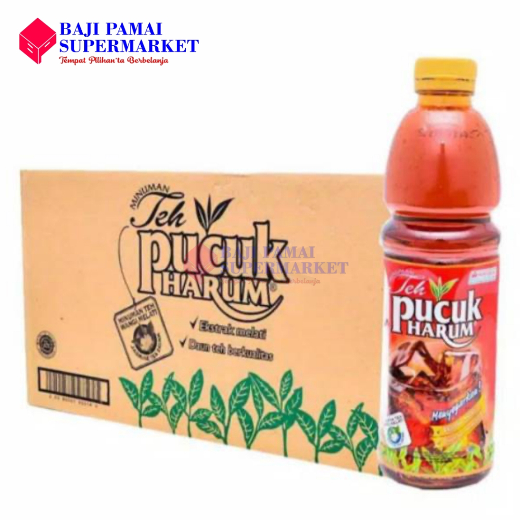 

Teh Pucuk Harum 350ml / dus (isi 24pcs)