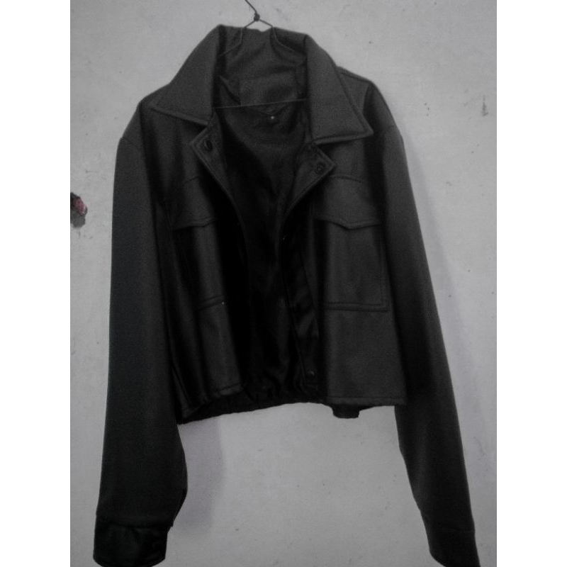 leather jacket (preloved)