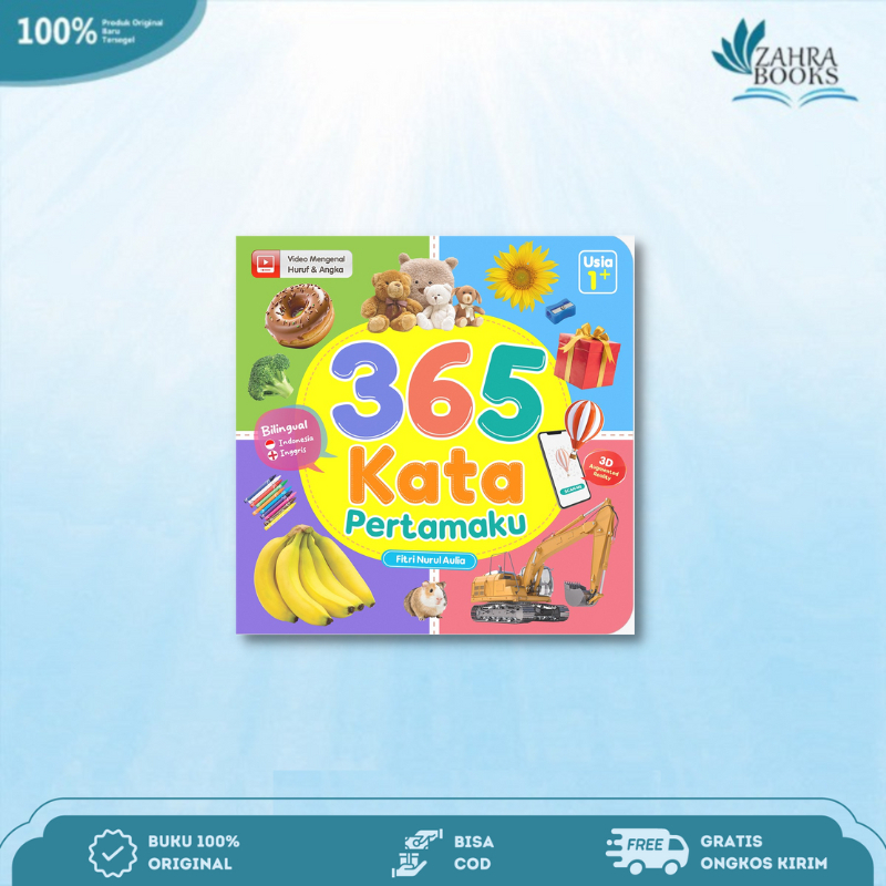 Buku 365 Kata Pertamaku - Cikal Aksara